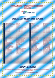 ELENCO PREMI PAS 2015